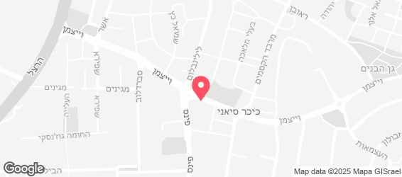 פיצה שמש - מפה