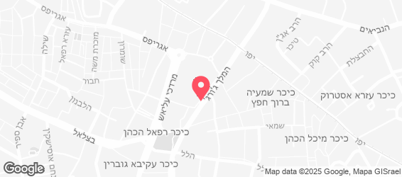 בית מאפה יהודה - מפה