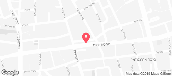 פיצה דומינו  - מפה