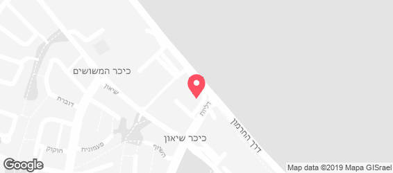 כולו זאכי-חומוס חם - מפה