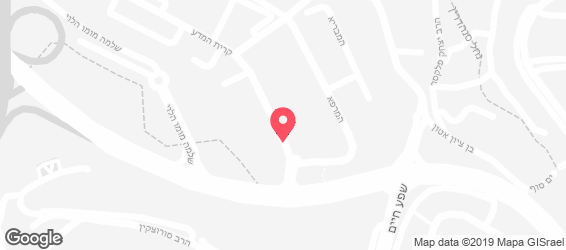 סושי רחביה - מפה