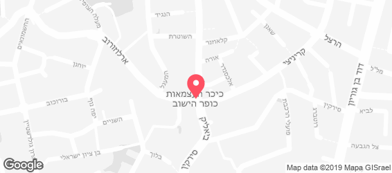 רגע לפלאפל - מפה