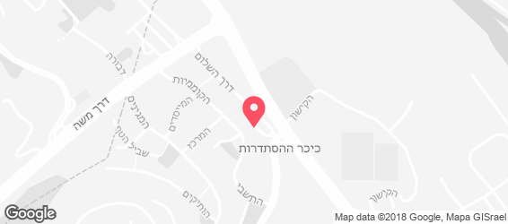 מק פיצה - מפה