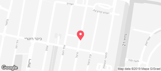 פיצה בן ציון - מפה