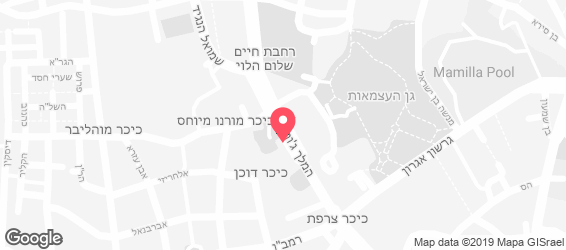 פיצריה גבינה ועגבניה  - מפה