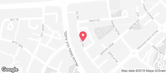 פיצה באר שבע - מפה