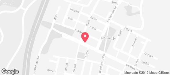בומבה בורגר - מפה