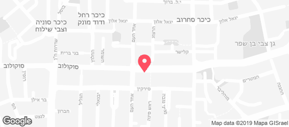 מאפיית אורות - מפה