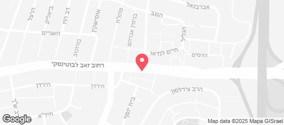 פיצה גולדה - מפה