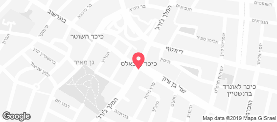 קפה לנדוור - מפה
