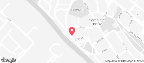 פיצה שמש - מפה