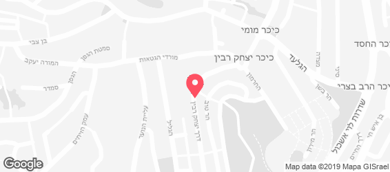 פיצה שמש - מפה
