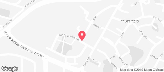 פיצה שמש - מפה