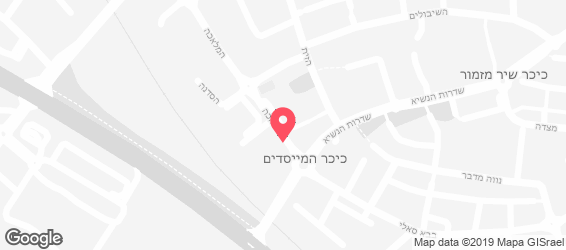 פיצה הממלכה - מפה