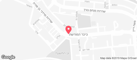 פיצה שמש - מפה
