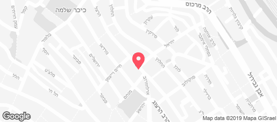 דודא לפיצה - מפה