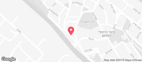 מסעדת אלברט - מפה