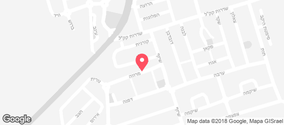 אוכל שאוהב אנשים - מפה