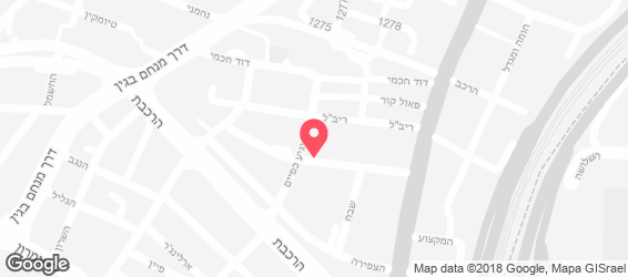 בהדונס חומוס  - מפה