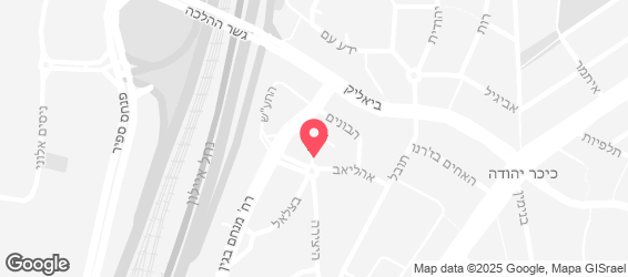 דוד ויוסף סטריט פוד - מפה
