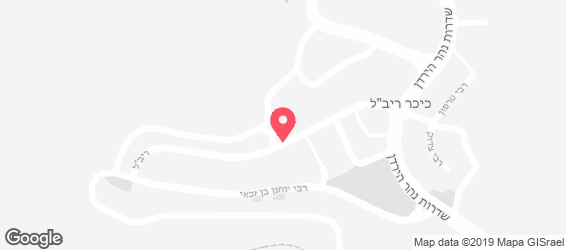 קריאייטיב קייטרינג - מפה