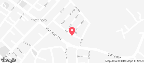 קייטרינג אביב - מפה