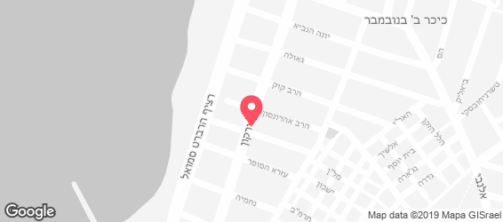 בצו פיצה Bezzo Pizza - מפה