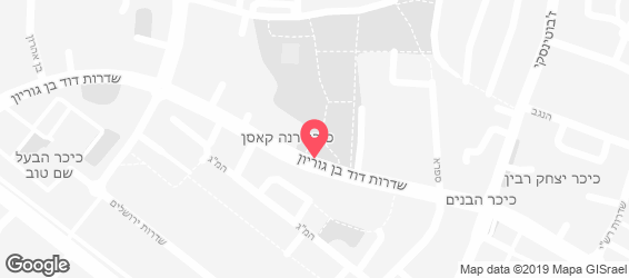 בא לי שניצל - מפה