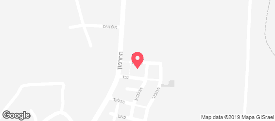 בורגר האוס - מפה