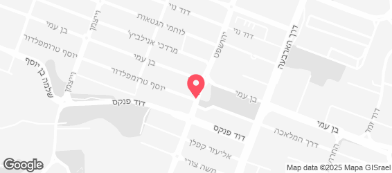 עזיזה'ס-סנדביץ של סבתא - מפה