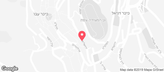 קפה מוניטין - מפה