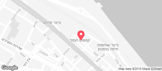ראסטיק פיצה - מפה