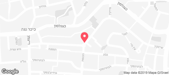 קפה עלמה - מפה