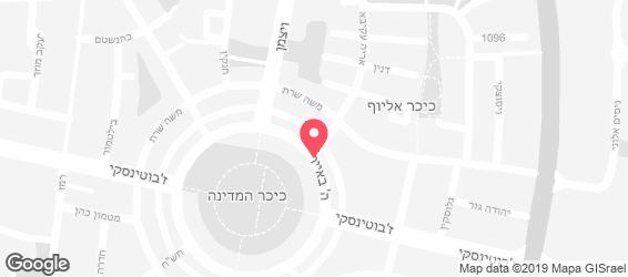 קפה עלמה - מפה