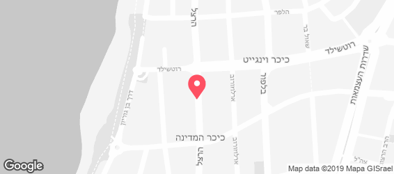 דניאל'ס בר - מפה