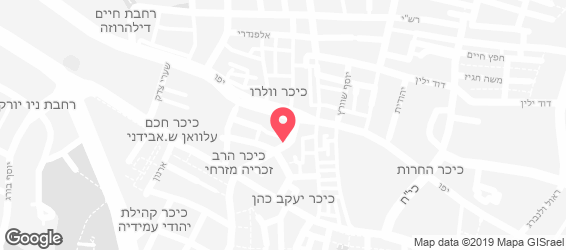 ברדק - פיצה בר ובירה - מפה