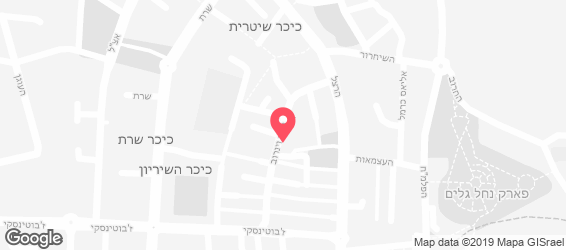 פיצה פדאל - מפה