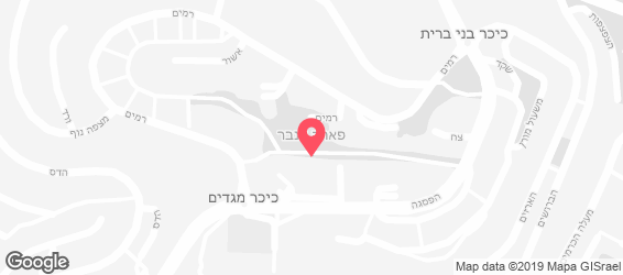 מסעדת דנה - מפה