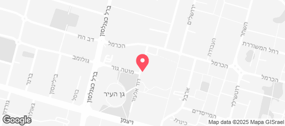 היישה בר - מפה