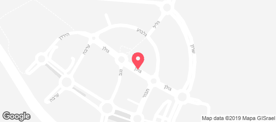בהדונס חומוס - מפה