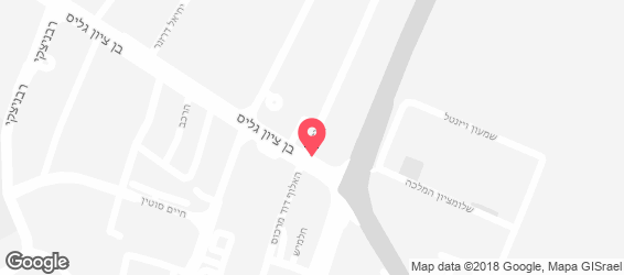 השיפוד והמנגל פתח תקווה - מפה