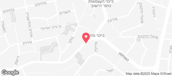 בייקר בר - מפה