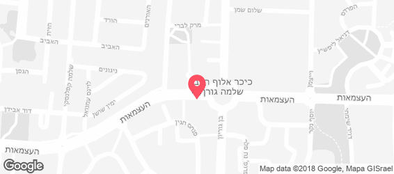 קפית בכפר גנים - מפה