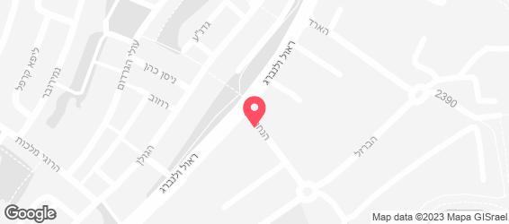קפה לנדוור - מפה