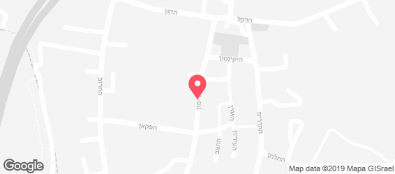 אמיגוס פיצה בר - מפה