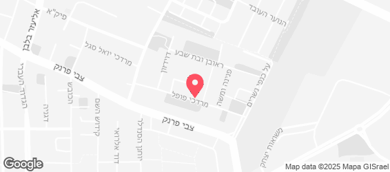 פיצת השף - מפה