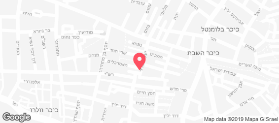מסעדת לה קאזה - מפה