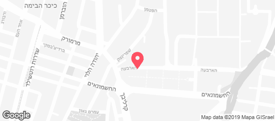 טוני וספה פיצה - מפה
