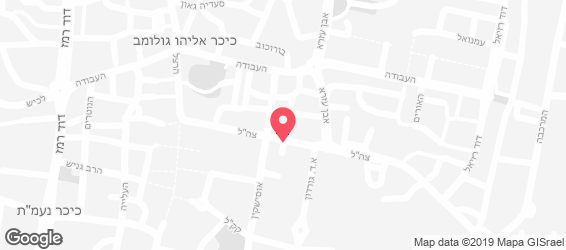 טופ בורגר י - מפה