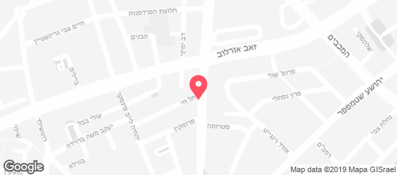 שיפודי הפינה - מפה